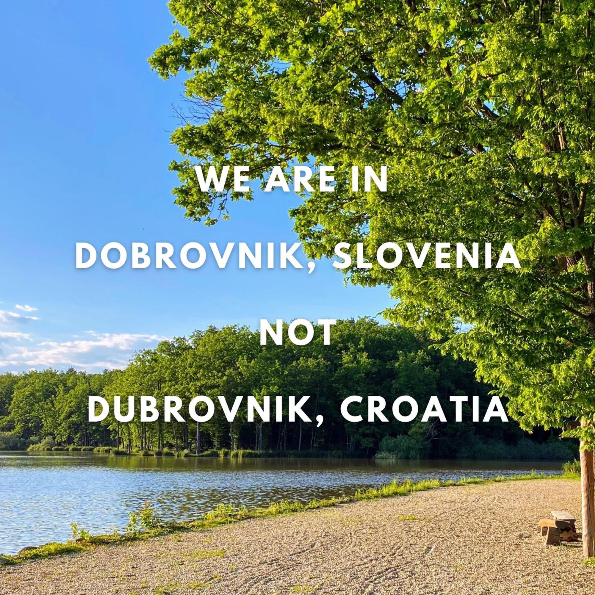 Hisa Pri Jezeru Apartment Dobrovnik Luaran gambar